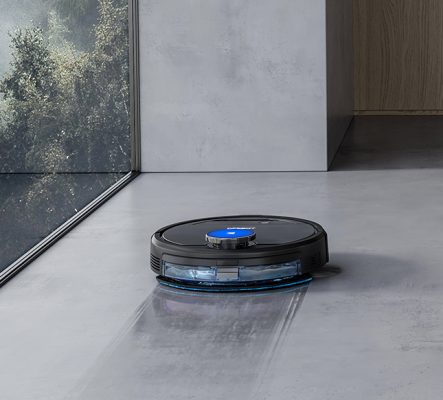 Robot hút bụi không rỉ nước khi lau